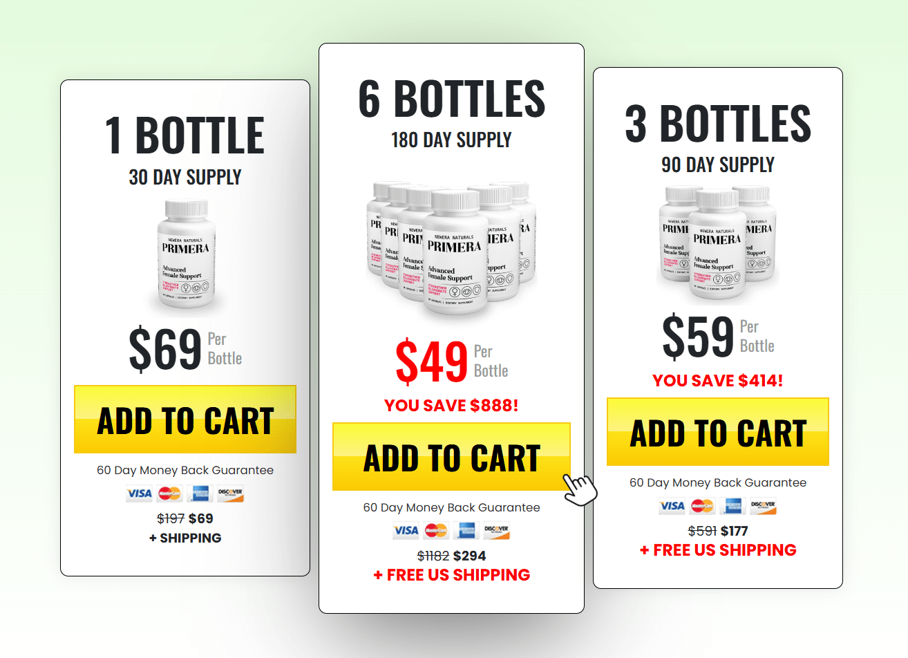 Primera Pricing